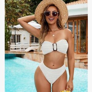 Blooming jelly cream swimsuit